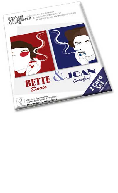Bette Davis & Joan Crawford Card Set
